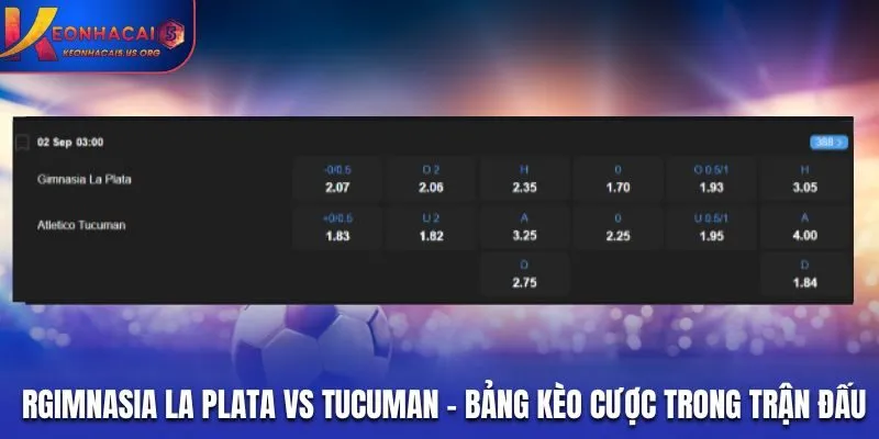 Soi kèo Gimnasia La Plata vs Tucuman - thống kê đối đầu